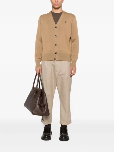 Pantaloni Ami Paris plisate