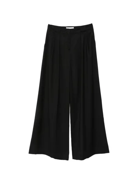 Pantaloni palazzo Ermanno Firenze negru