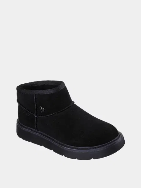 Кожаные ботинки Skechers черные