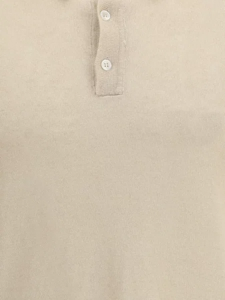 Tricou polo Roberto Collina scurt