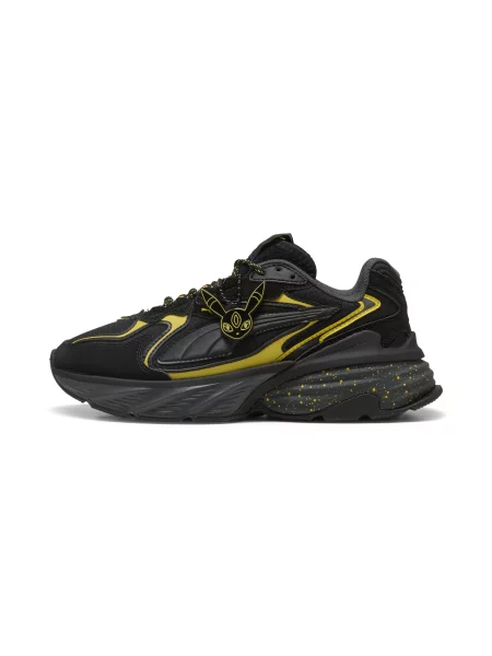 Młodzieżowe sneakersy PUMA x POKÉMON Fade Umbreon Akcesoria czarny