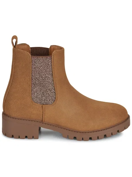 Pantofi Only din nubuc maro