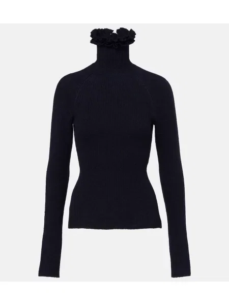 Heláncă Alaïa de lână albastru