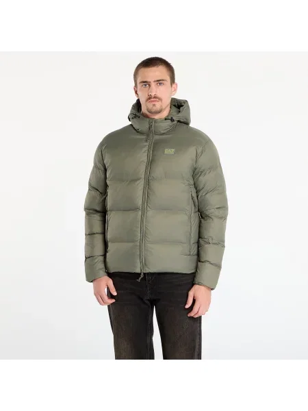 Яке Emporio Armani зимен модел зелено