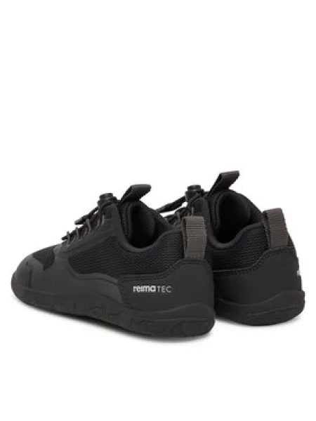 Detské barefoot topánky Reima Tallustelu black čierna