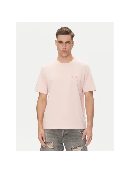 Jack&Jones T-Shirt Almeria Relaxed Fit ροζ