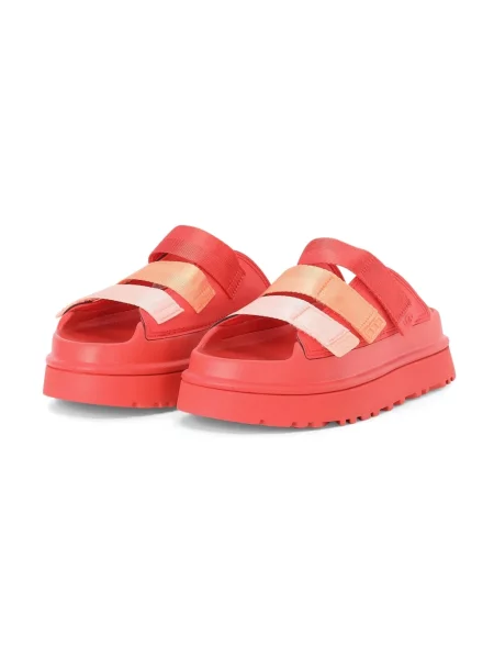 Klapki Ugg pomarańczowe