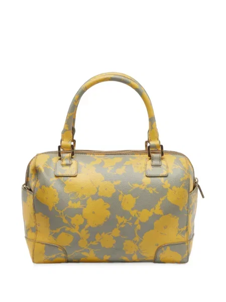 Φλοράλ τσάντα Tory Burch με σχέδιο κίτρινο