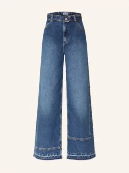 Baum Und Pferdgarten Džíny S Širokými Nohavicemi Niema dark blue denim modré