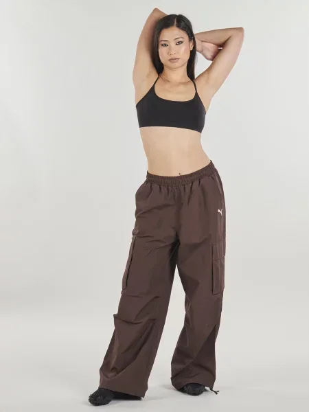 Pantaloni cargo Puma maro