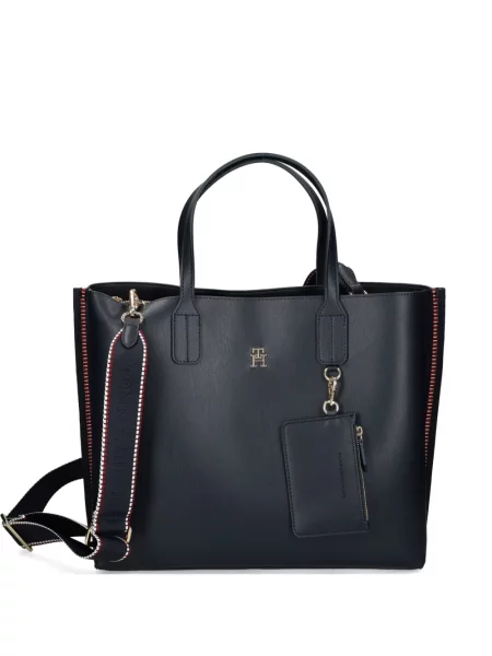 Geantă shopper Tommy Hilfiger albastru