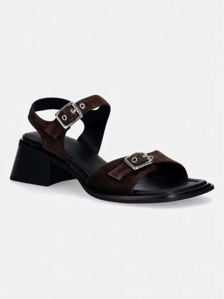 Vagabond Shoemakers sandale din piele întoarsă INES maro