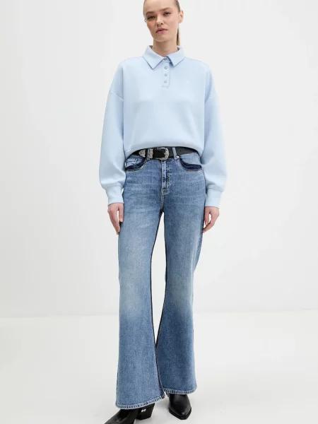 Guess Jeans bluza niebieska