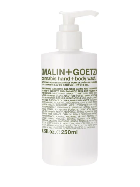 Malin+Goetz Cannabis Hand + Body Wash Sprchový gel na tělo a ruce ml