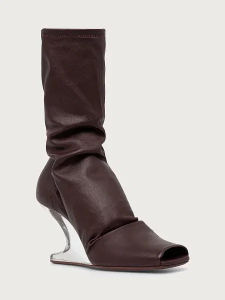 Rick Owens Lilies Cantilever 8 botki z odkrytymi palcami
