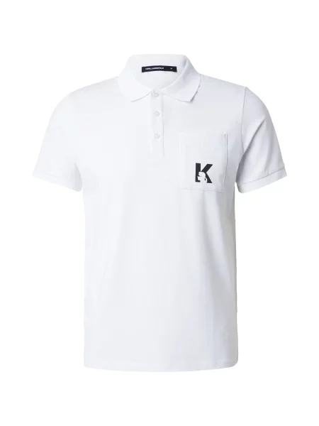 Karl Lagerfeld Tricou negru alb