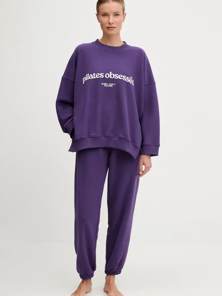 Кофта JOYINME Kind з принтом Kind фіолетовий