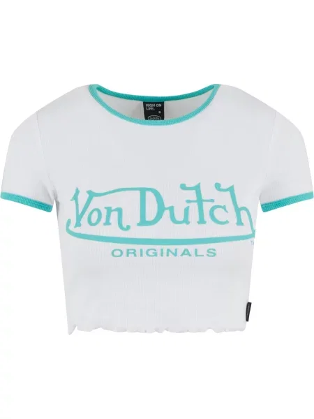 Von Dutch Originals Póló Ami türkiz fehér
