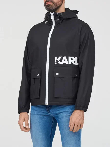 Куртка Karl Lagerfeld чорна