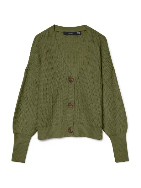 VERO MODA Geacă tricotată VMLea muștar galben