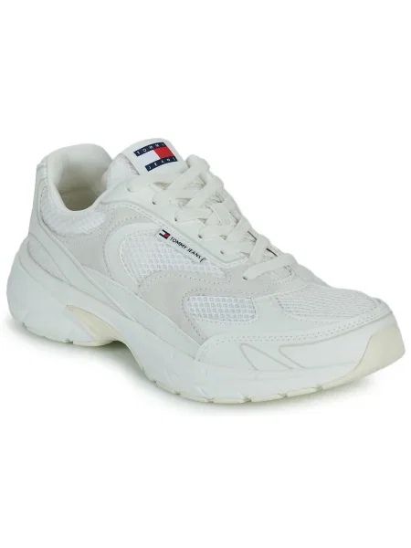 Pantofi Tommy Jeans alb