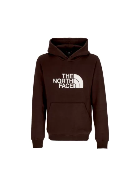The North Face M Drew Peak Plv Hd Mężczyźni Bluzy i bluzy z kapturem The North Face Size: S brązowy