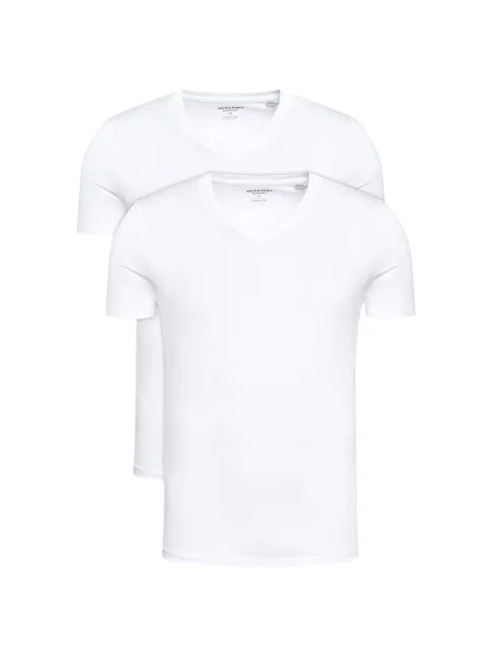 Jack&Jones 2 póló készlet Basic Regular Fit fehér