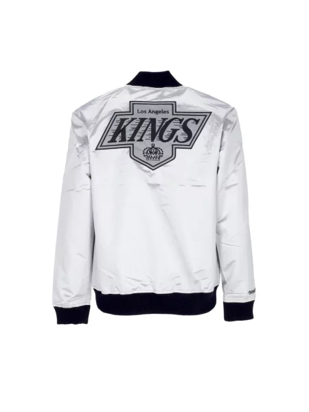 Lekki kurtka bomber Mitchell & Ness biały
