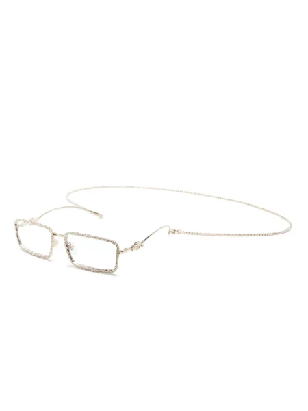 Křišťálové sluneční brýle Gucci Eyewear zlaté