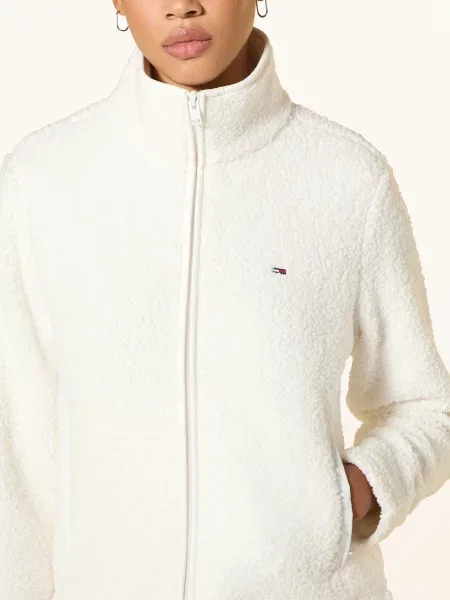 Tommy Jeans Kurtka Z Futerkiem weiss