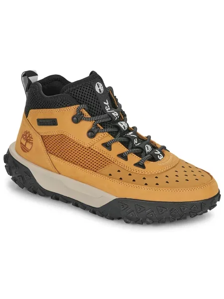 Pantofi Timberland cu șireturi din dantelă negru