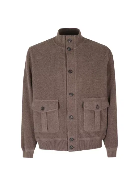 Sweter Circolo 1901 wełniany brązowy