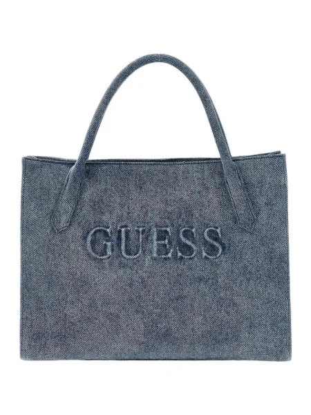 Geantă de mână Guess albastru