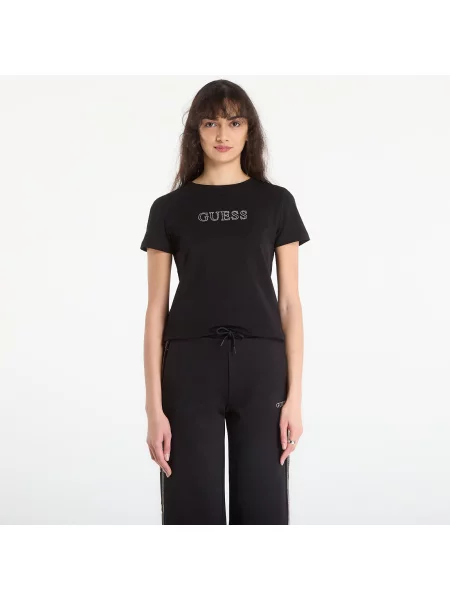 T-shirt GUESS Briana Ss T-Shirt Jet Black S czarna