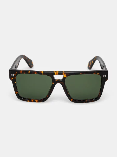 Off-White ochelari de soare maro alb