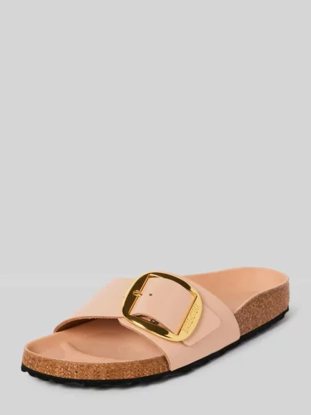 Klapki ze skóry naturalnej model ‘Madrid’ Birkenstock
