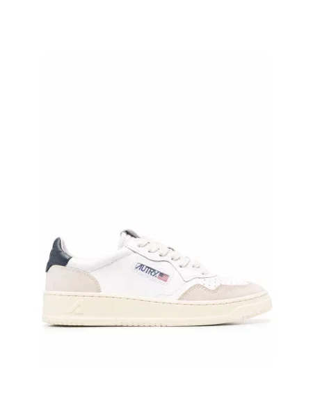 Sneakersy Autry skórzane niebieskie