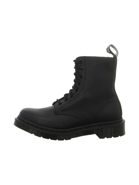 Botki Dr. Martens sznurowane skórzane retro czarne