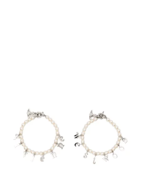 Pandantiv Vivienne Westwood cu perle argintiu