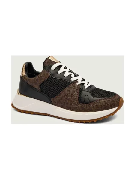 Michael Kors Bőr sneakers tornacipő JAIME barna