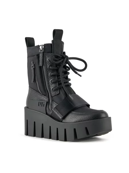 United Nude botki Grip Combat Lo na platformie czarny