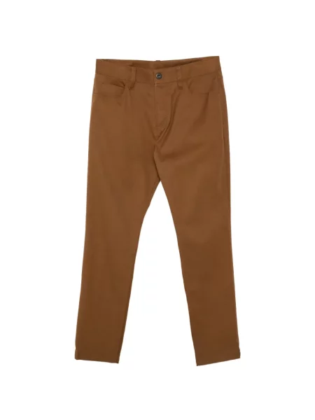 Pantaloni James Perse cu 5 buzunare maro