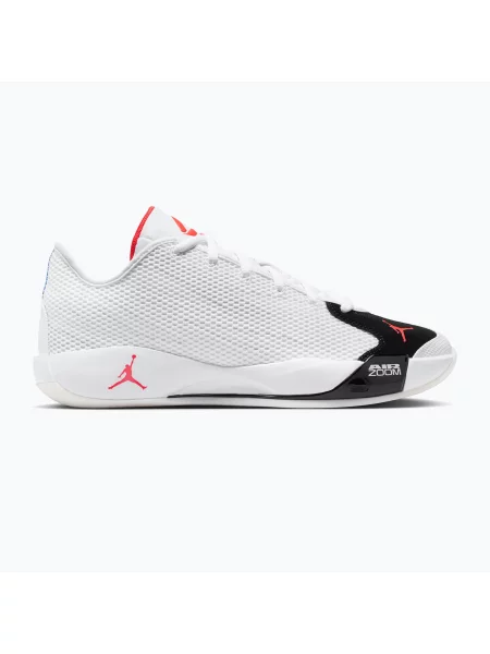 Încălțăminte de baschet pentru bărbați Nike Jordan Luka 77 white/black/sail/bright crimson alb
