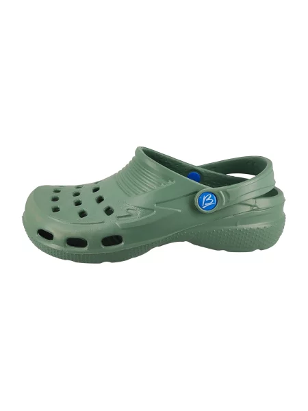 BECK Pantofi deschiși jad verde