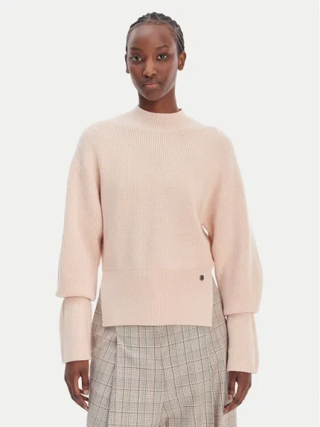 BOSS Pulover Fotus roza