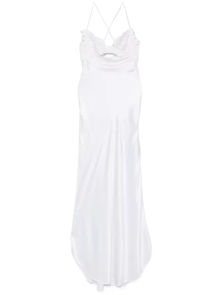 Haftowana maksi sukienka maxi Ermanno Scervino garniturowa