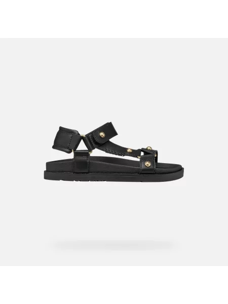 Sandale Geox J Sandal Foammentera D negru