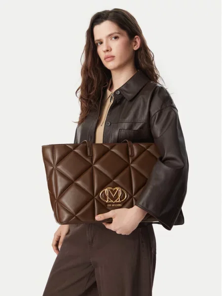 Torbica LOVE MOSCHINO smeđa