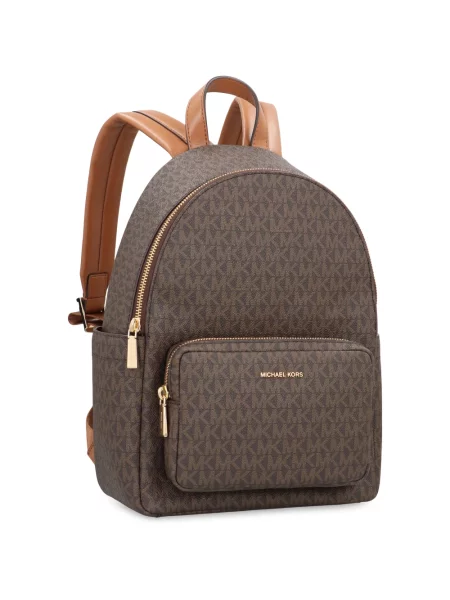 MICHAEL Michael Kors plecak TANNER mały wzorzysty brązowy