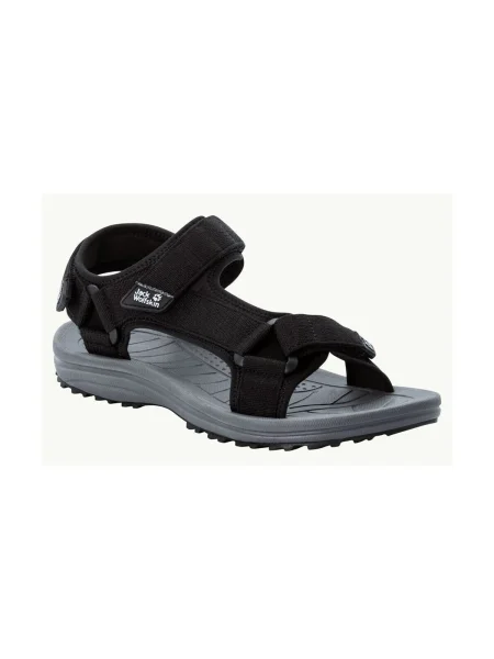 Jack Wolfskin Sandále Wave Breaker M čierna